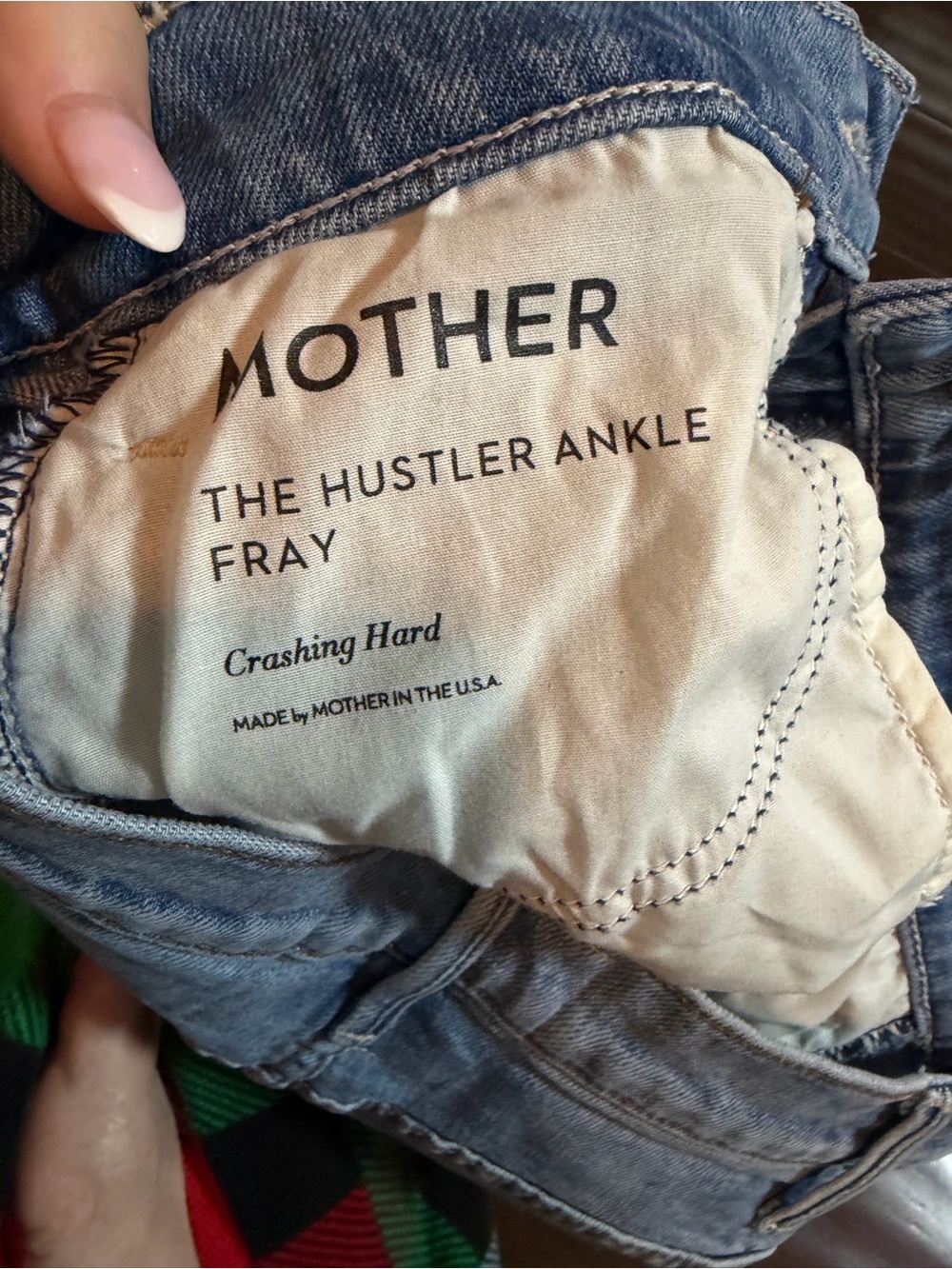 Mother Superior The Hustler Ankle Fray Crushing Hard Distressed Jeans 27 - Picture 6 of 7